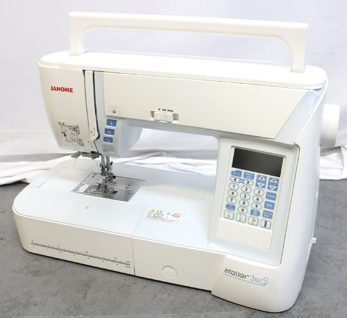 2386-140 JANOME ジャノメ MODEL 804 家庭用ミシン 電動ミシン フット