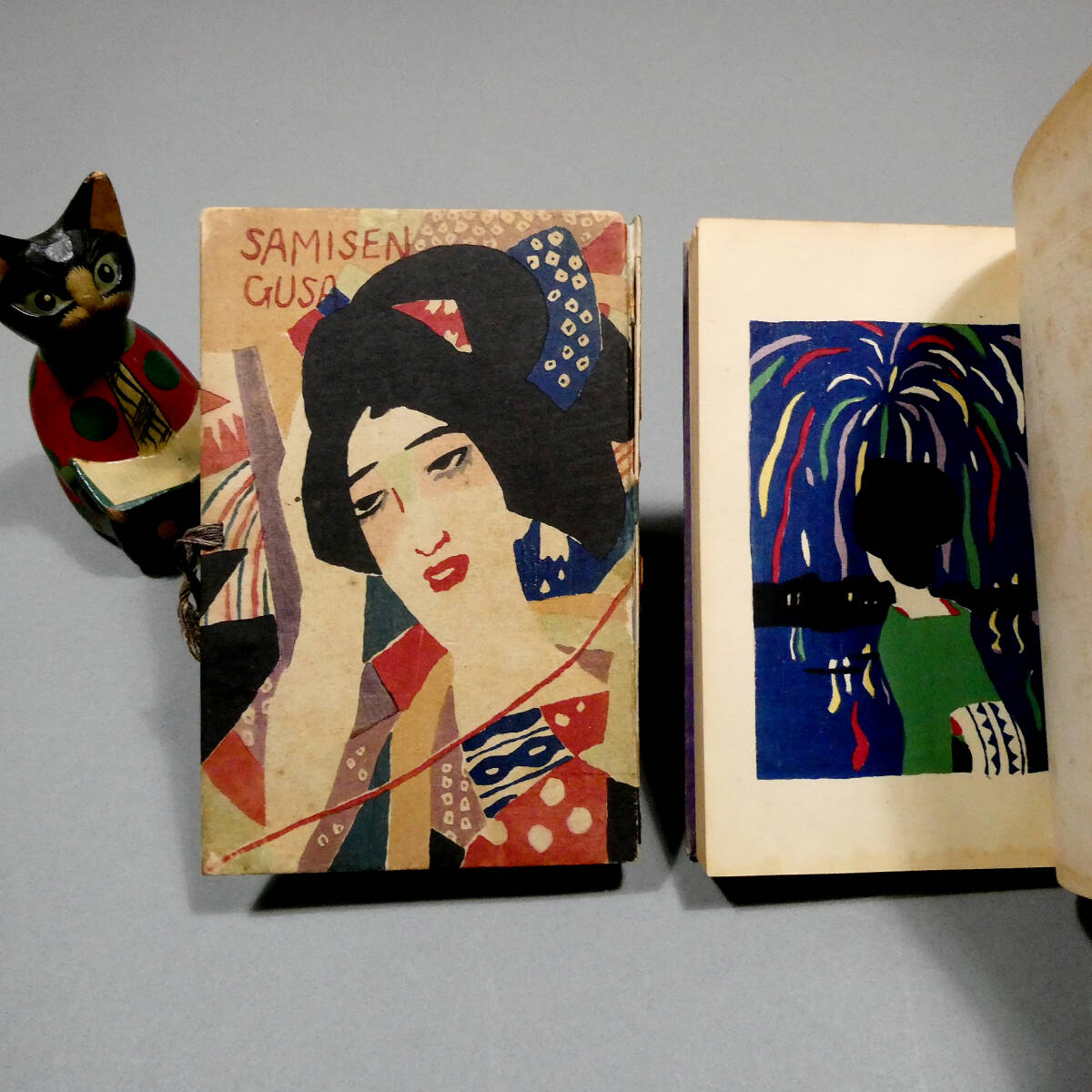特選美術品】【財宝絵画】竹久夢二作 「閨怨」 11/200 木版画 額 保証