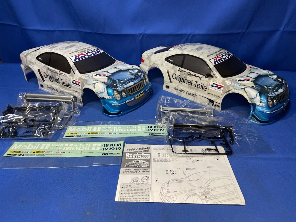 タミヤ TAMIYA 1/10 メルセデスベンツ CLK GTR オリギナルタイレ TL-01