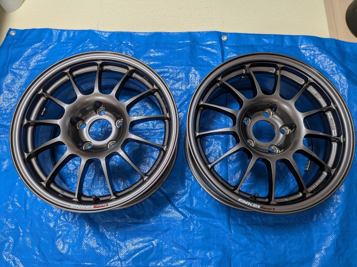 ホイルのみ】ENKEI エンケイ RP01 16インチ8JJ+38 5穴 2本 ホイルのみ