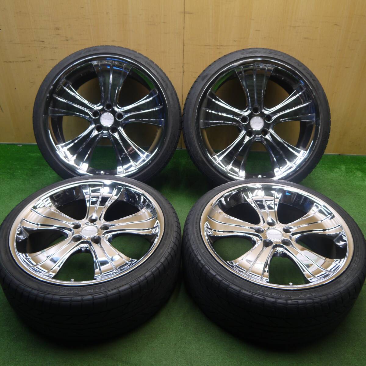 WORK Bersaglio ワーク ベルサリオ 深リム メッキ 19インチ アルミ