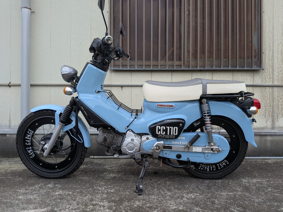 中古】HA02 スーパーカブ 90 セルなし 純正 実働 エンジン カブ50 70