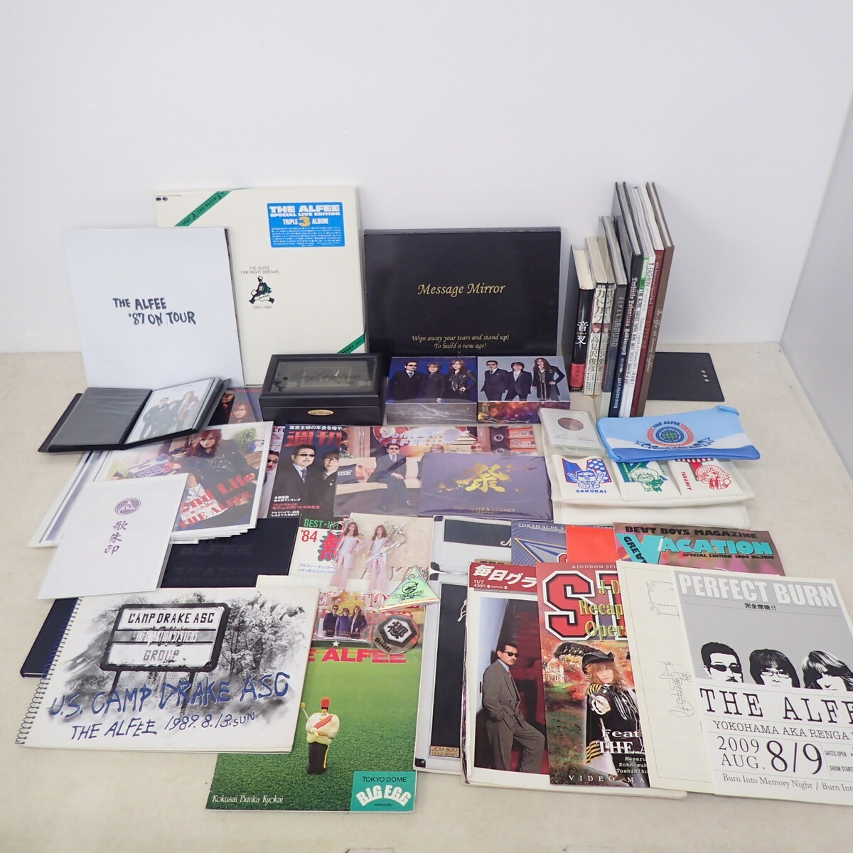 THE ALFEE 2016年春フェスツアーパンフレット 開封済み付録トークCD