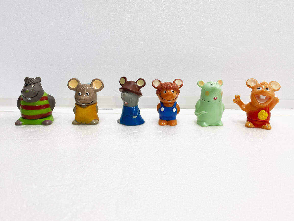 新品】超希少◇当時物 ガンバの冒険 ゆび人形 マスダヤ 指人形 ソフビ
