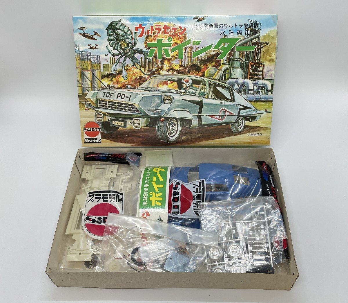 組立途中【ジャンク品／パーツ取り用】ミニ デコトラ シリーズ 爆走