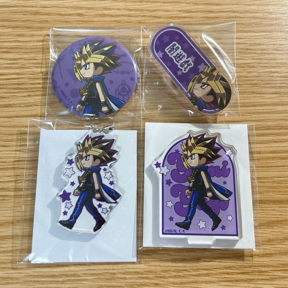 中古】遊戯王 原作絵 アクリルキーホルダー 武藤遊戯 闇遊戯 未開封