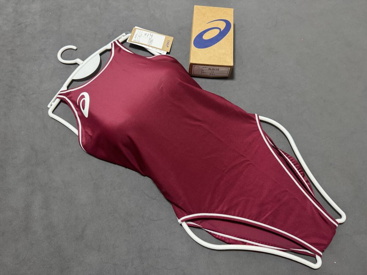 中古】26アシックス女子競泳水着XL☆SPURTeX PRO/2162A094☆大きい