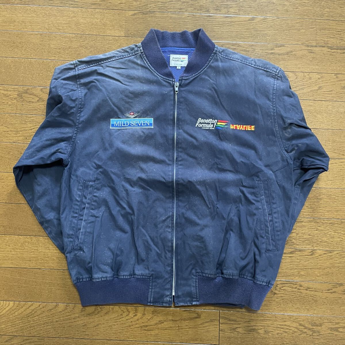 ☆ 90s イタリア製 Benetton Formula1 ベネトン F1 CAMEL キャメル 