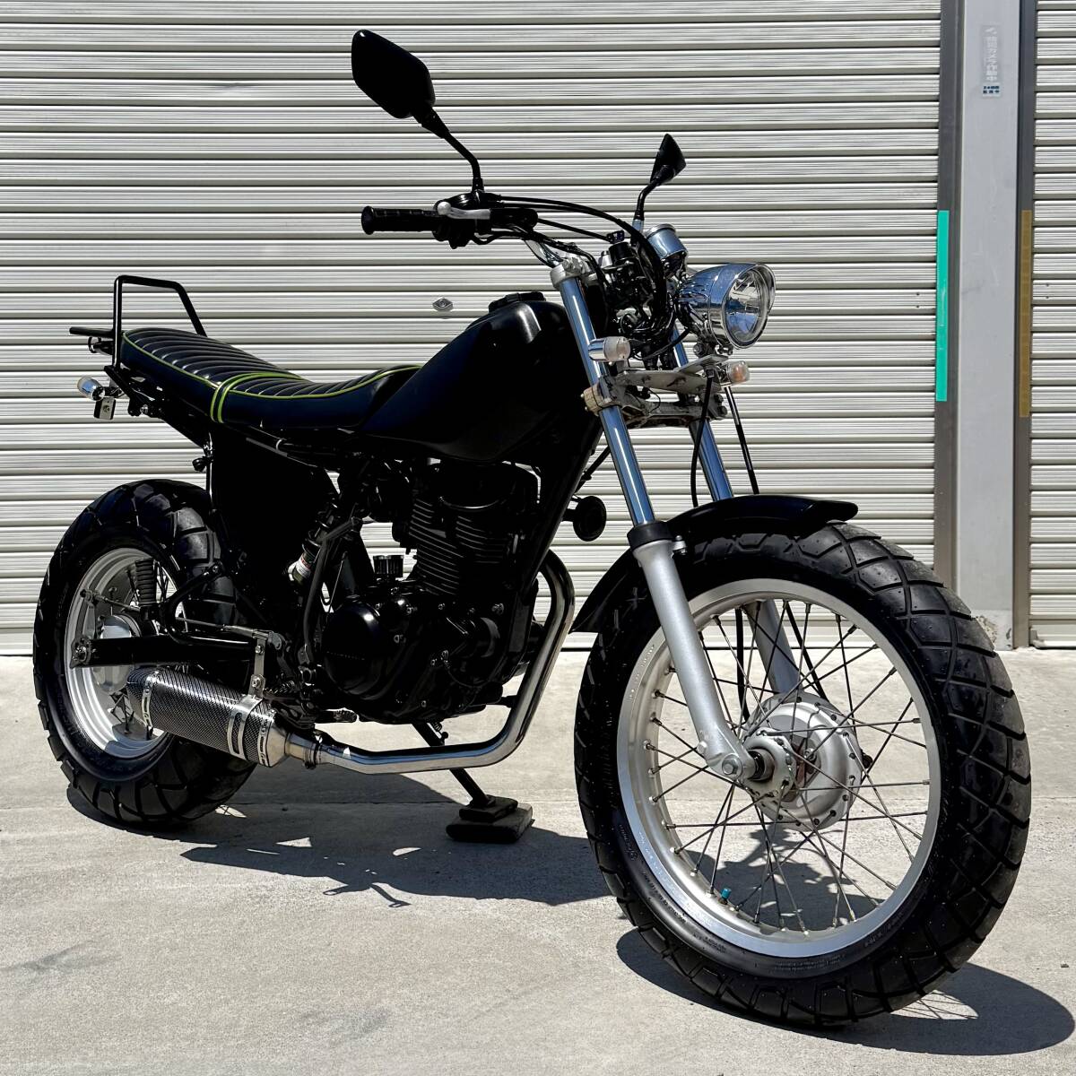 TW225 DG09J 書類付き 実動 スカチューン ヤマハ 検】200 WR XR FTR XS