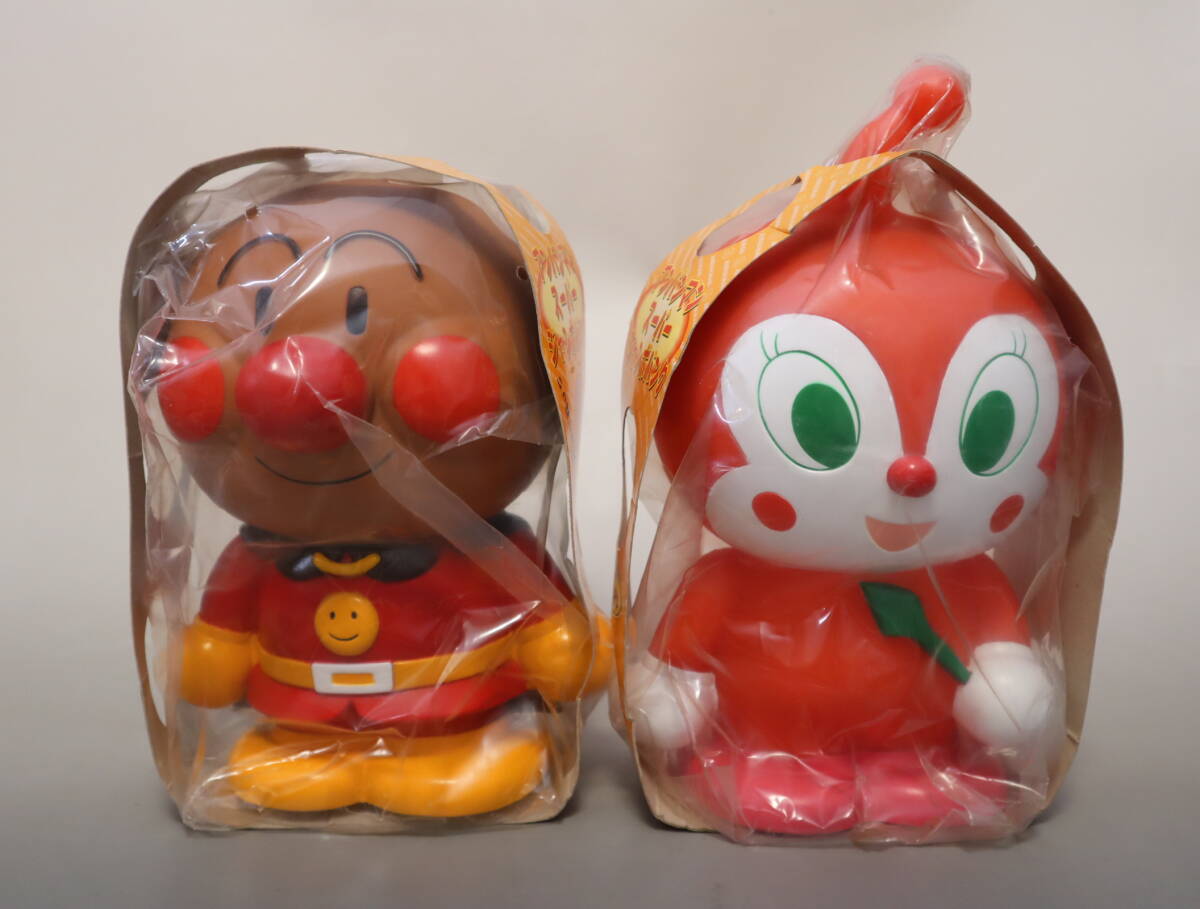 中古】!!やなせたかし先生 ばいきんマン /ドキンちゃん直筆イラスト