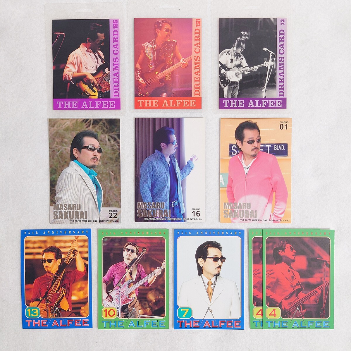 THE ALFEE 1994 トレカ DREAMS CARD 127番 桜井さん 坂崎さん 高見沢