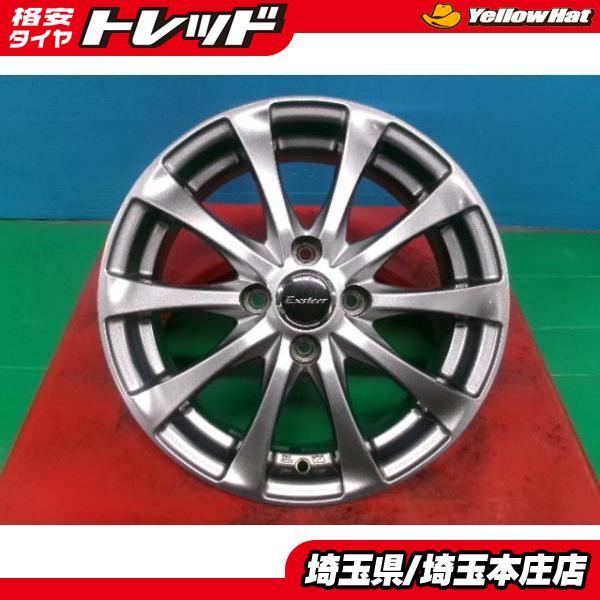 中古】【美品】日産純正/ティーダ(C11)/アルミホイール&タイヤ/4本 