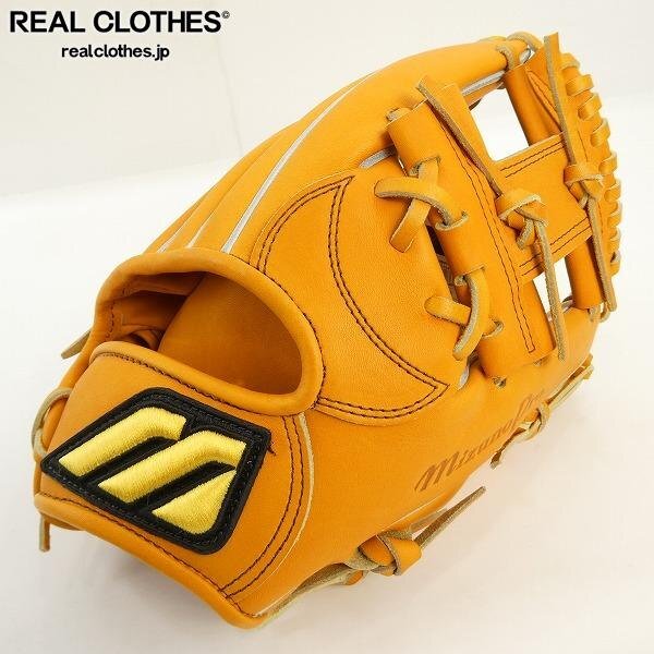 中古】プロ野球宮本慎也選手グローブ実使用支給品手袋NPBミズノプロ1円