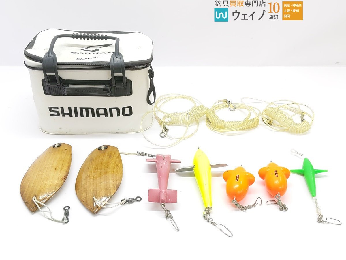 曳縄用品 トローリング 潜行板 潮切りヒコーキ カツオ メジ の落札情報