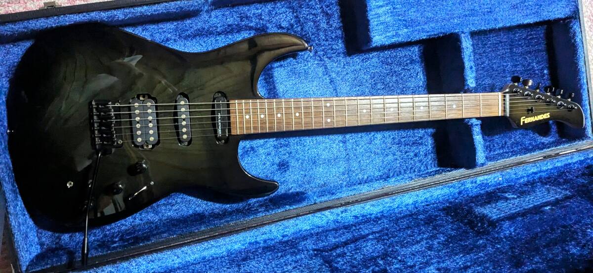 FERNANDES FR-75S フルモードサスティナー SUSTAINER シースルー