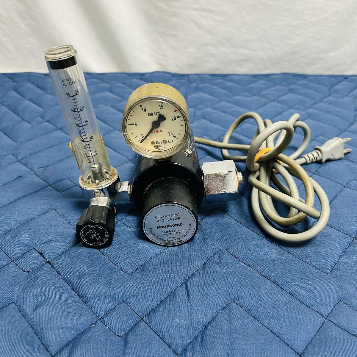美品 Panasonic パナソニック アルゴンガス 調整機 レギュレーター YX 