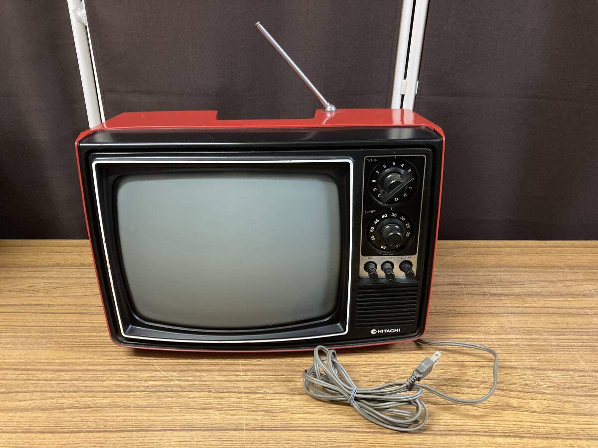 動作品】ナショナル ラテカセ パナカラー TH6-X30 ブラウン管 カラー 6