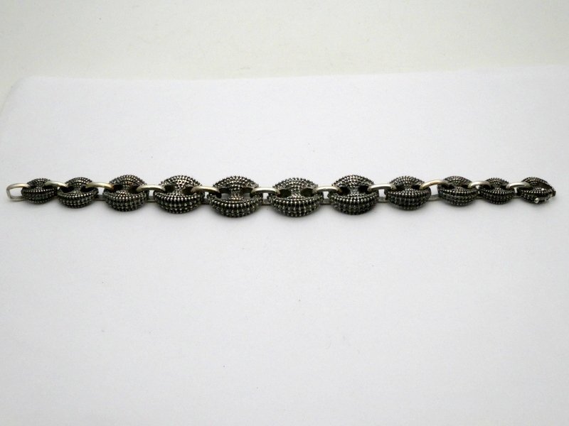 中古】UGO CACCIATORI/ウーゴカッチャトーリ シルバーブレスレットの