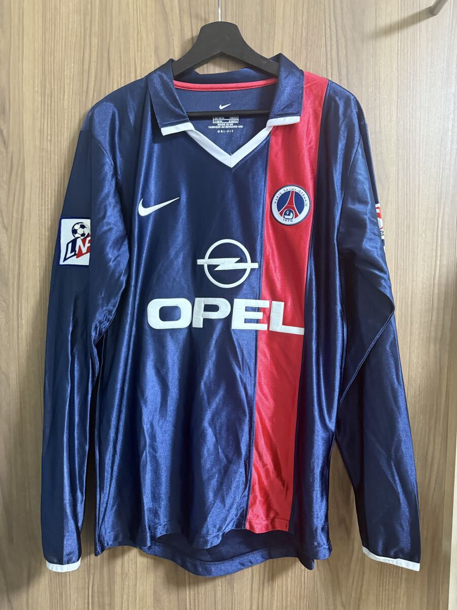 00-01 ナイキ NIKE パリ・サンジェルマン PSG ビンテージ ユニフォーム