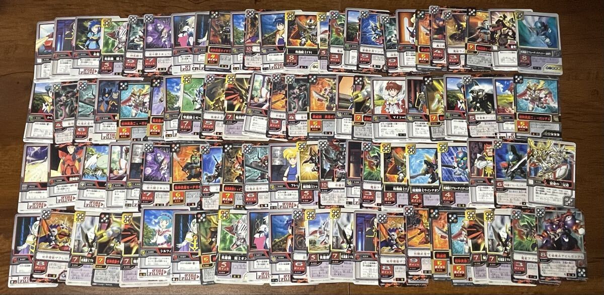カードダス SDガンダム英雄伝 宿命の三兄弟編 全42種コンプの落札情報