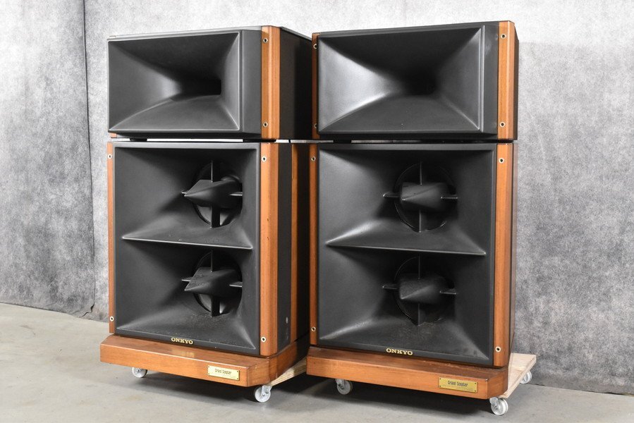 Jb5-ke］ONKYO D3520A/ドライバー H2005C/ホーン AL-120/音響レンズ