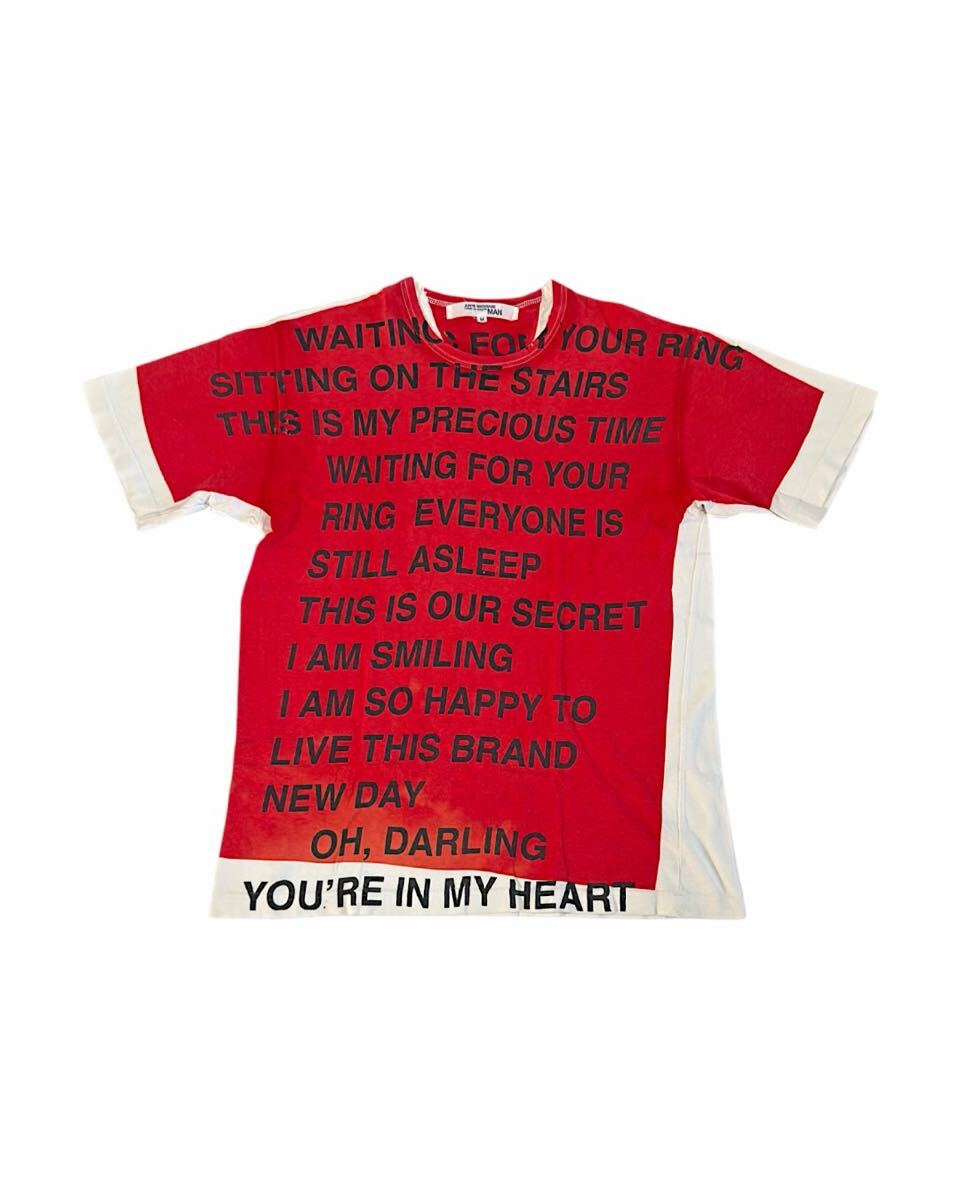 JUNYA WATANABE MAN 半袖Tシャツ 2003 COMME des GARCONS WATANABE MAN