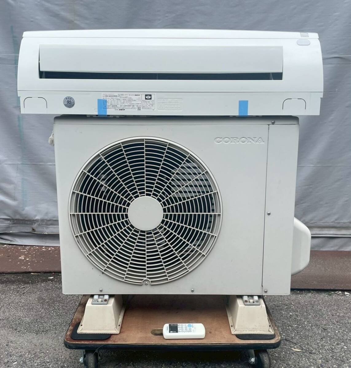コロナ　ルームエアコン （ジャンク品） ☆ジャンク品 故障品】コロナルームエアコン 2000年製 CSH-BV250