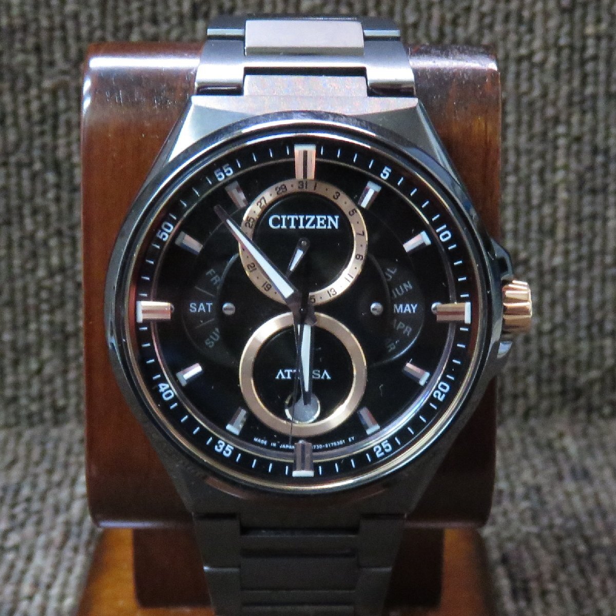 ジャンク 【現状品】シチズン アテッサ CITIZEN ATTESA H116-T012621 