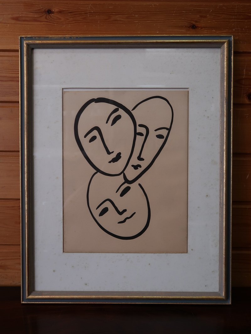 リトグラフ【アンリ・マティス Henri Matisse（1869-1954）】デッサン