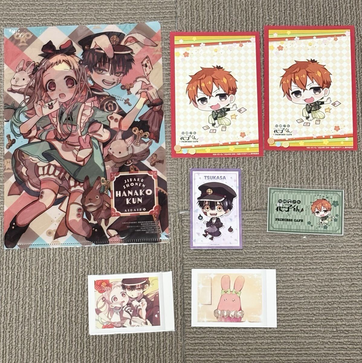 新品】地縛少年 花子くん☆プリカフェ 限定 ミニ クリアファイル／普