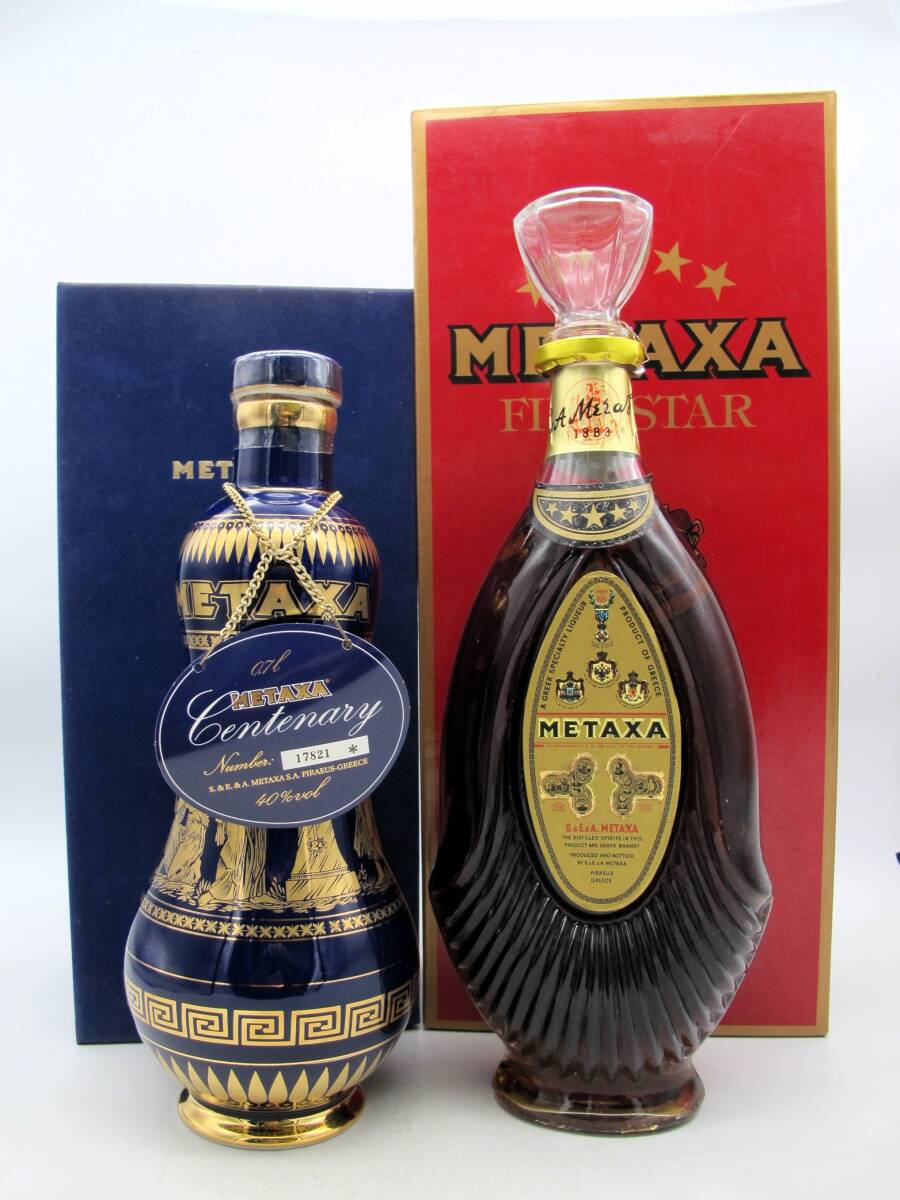 新品】3011□ 未開栓 メタクサ 金ラベル 1888年 METAXA GOLD LABEL