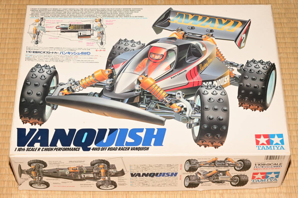 タミヤ バンキッシュ 4WD 説明書有 TAMIYA VANQUISHの落札情報詳細