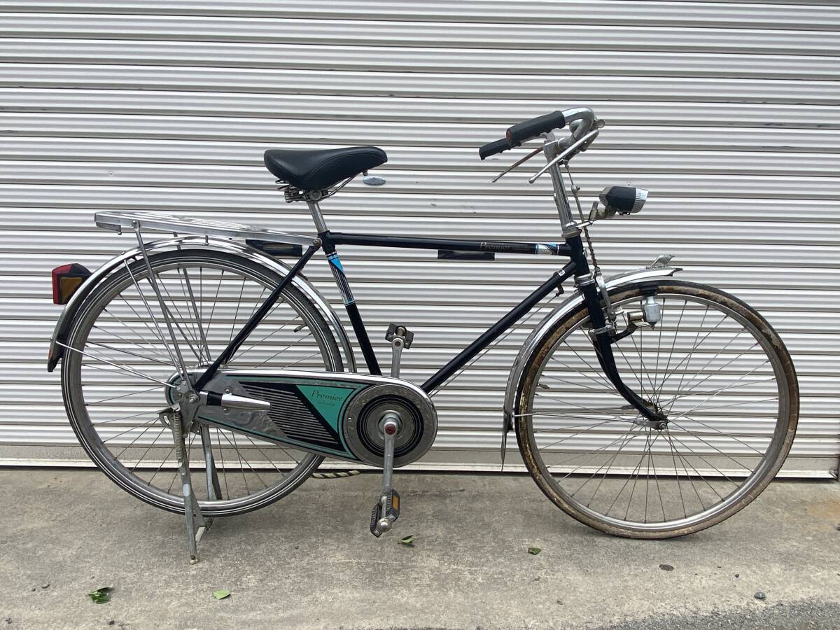 自転車、サイクリング 昭和レトロ アンティーク ビンテージ マルイシ 