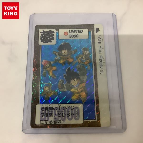 未開封極美品】抽プレ 激レア ドラゴンボール カードダス LIMITED3000