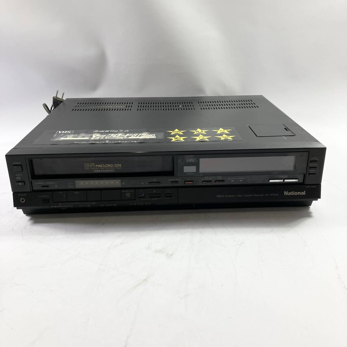 中古】超レア 国産初期のビデオ 松下電器初代マックロード88の落札