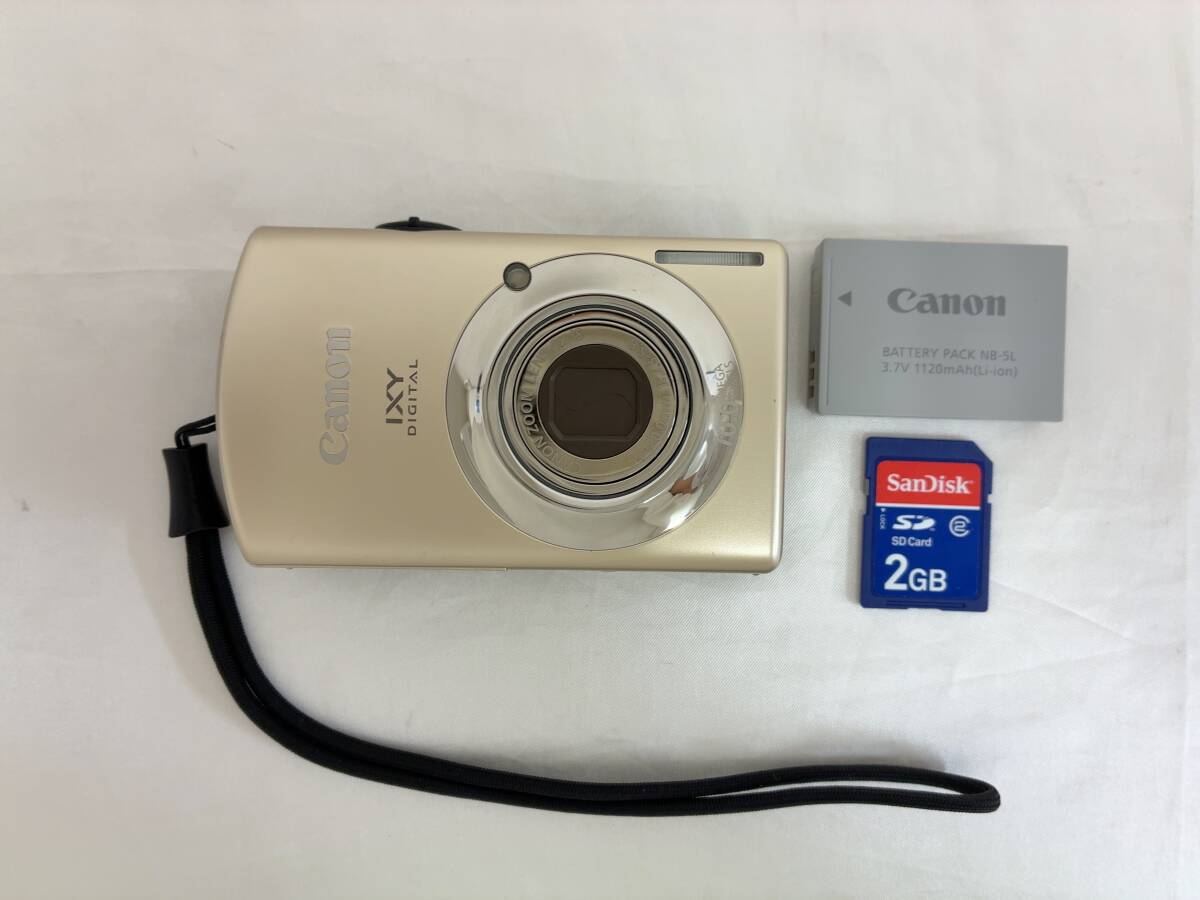 ジャンク品】Canon IXY DIGITAL 70 キヤノン デジタルカメラ (本体