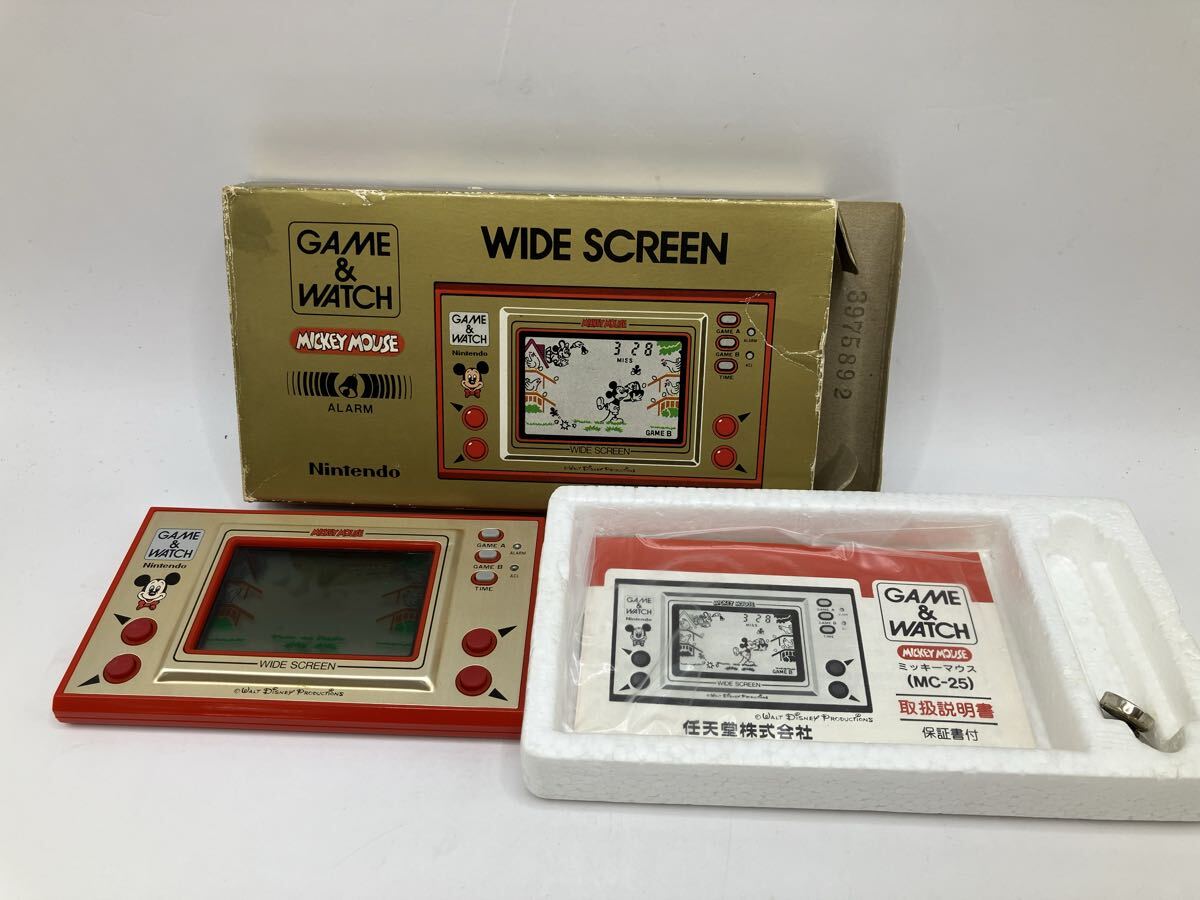 希少 任天堂 ゲームウォッチ 名作 ワイドスクリーン ファイア FIRE