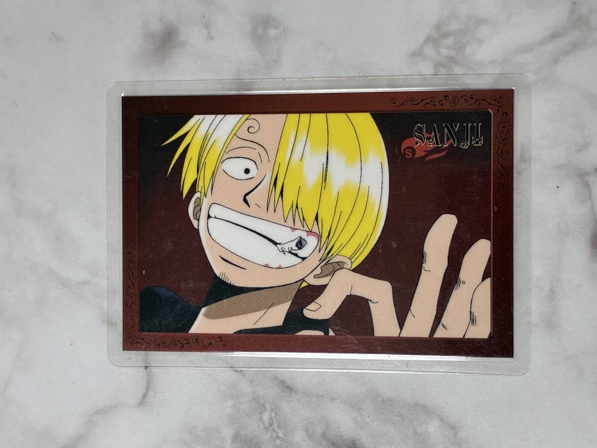 中古】【ONE PIECE】 レア ラミネートカード No.003 ナミ ワンピース