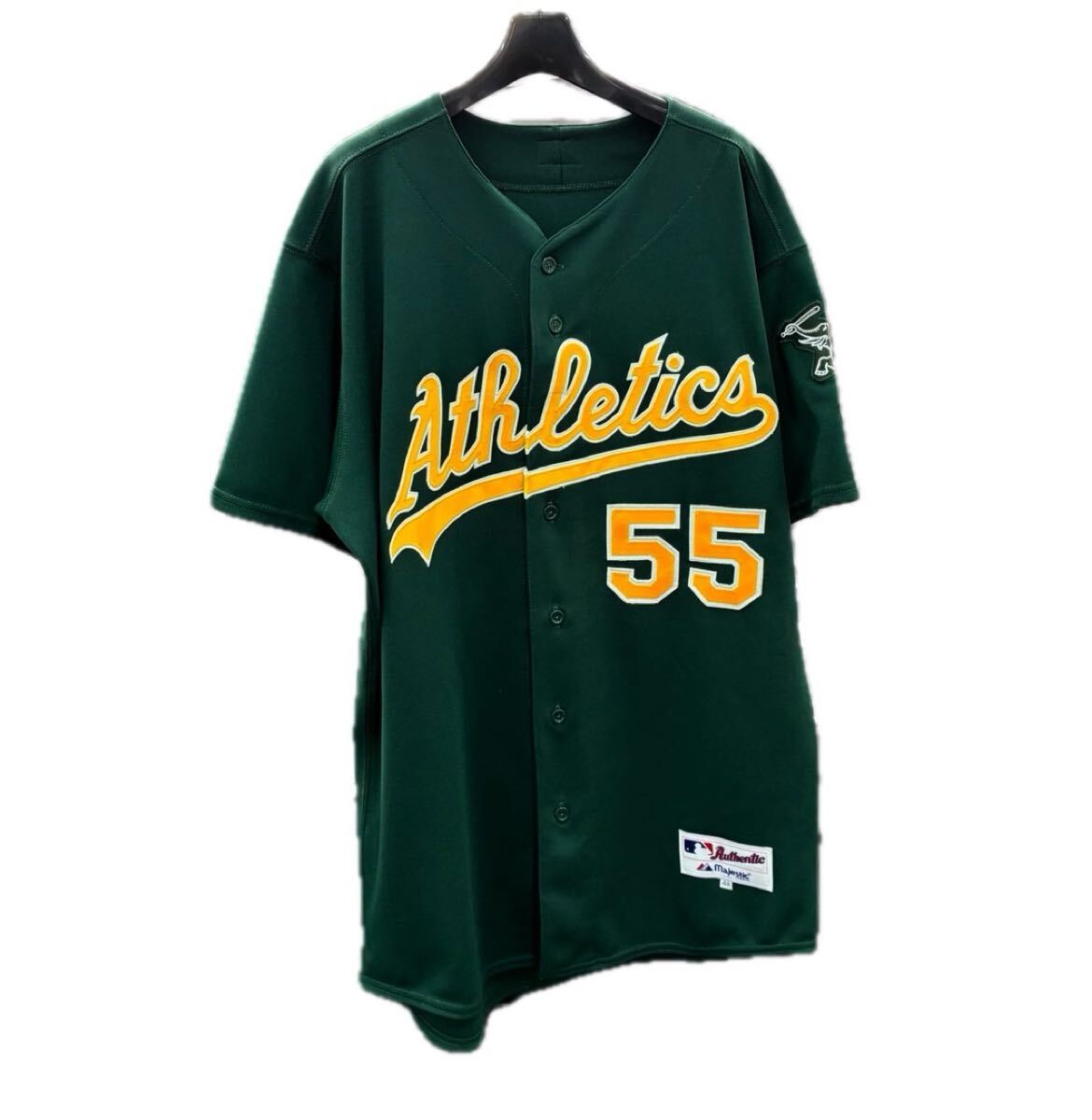 □米国製 MLB オークランドアスレチックス A's 中綿スタジャン サイズM