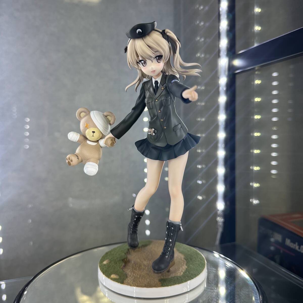未使用に近い】○フィギュア 角谷杏 「ガールズ＆パンツァー 劇場版