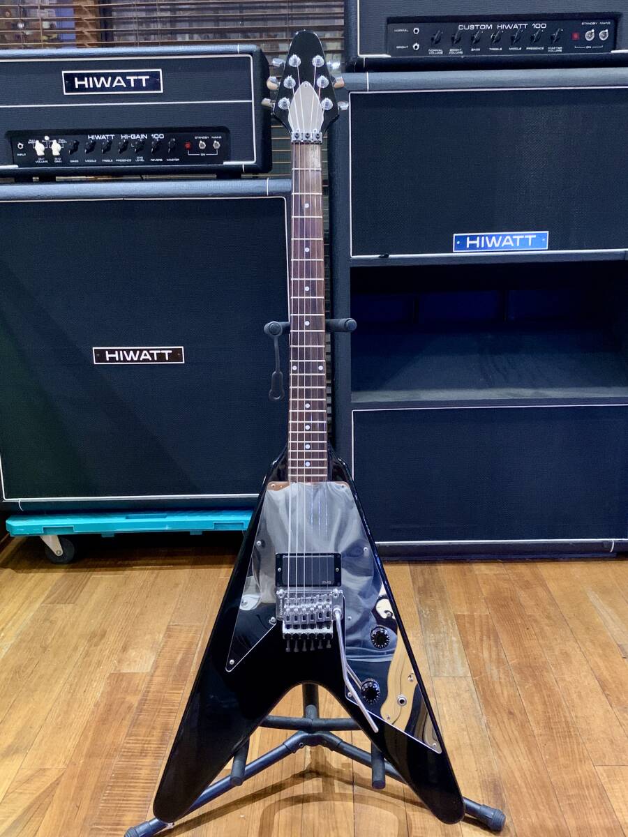 中古】FERNANDES Burny バーニー LV-115KK kenモデル フライングV