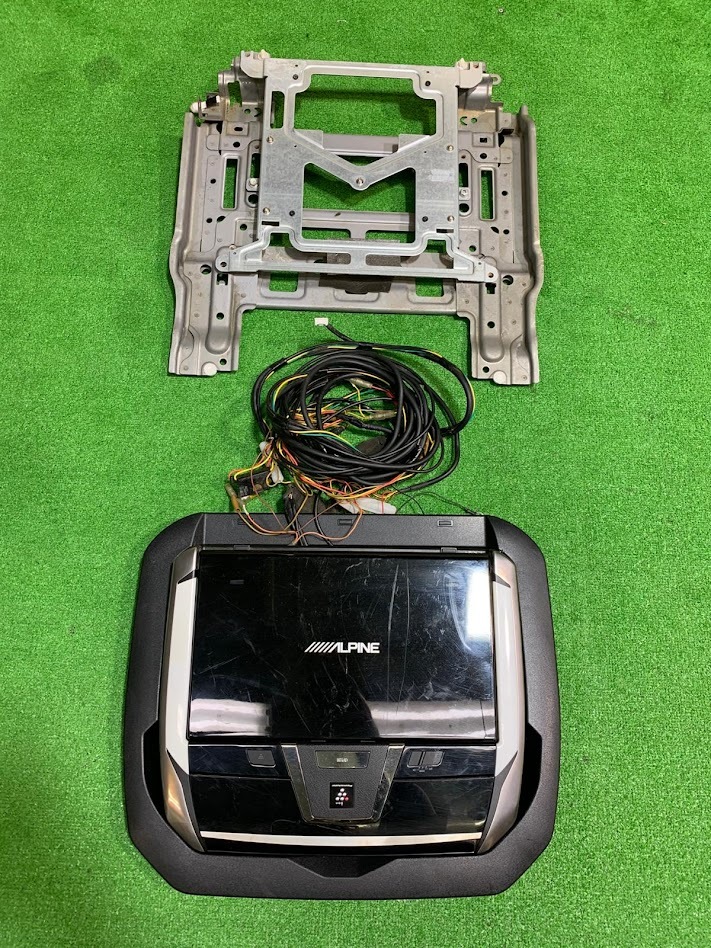 中古】ALPINE TMX-R1050VG/GB 10.2インチ フリップダウンモニター WVGA