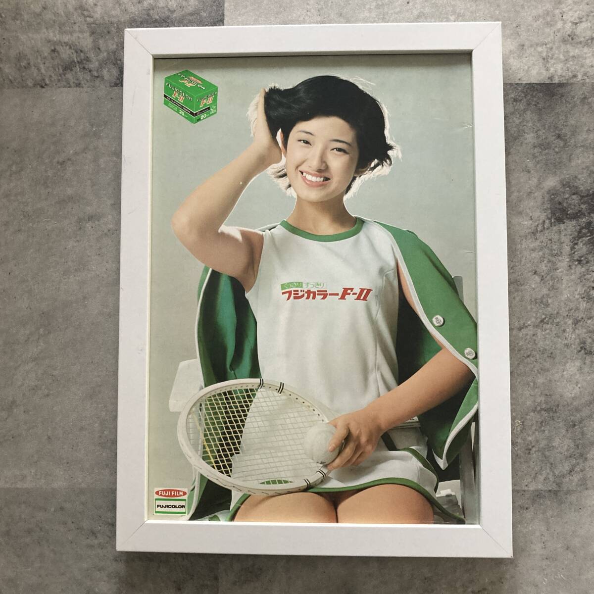 B2ポスター】山口百恵 フジカラー F-2 宣伝ポスター 当時物 - 管: BJ18