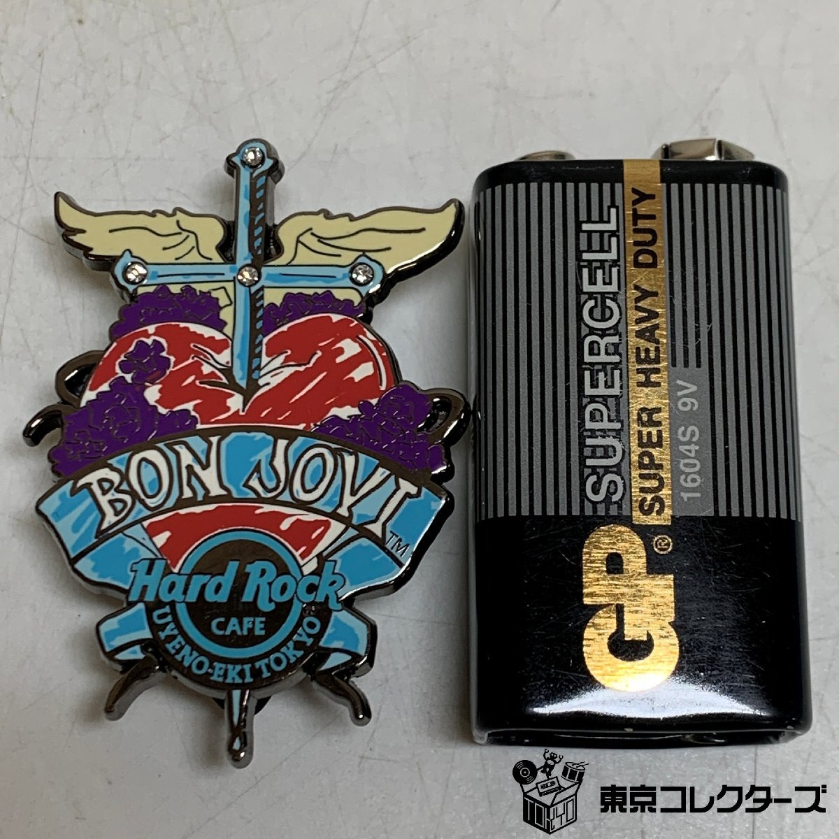 B'z 松本孝弘 TMG Hard Rock CAFE ギターピンバッジの落札情報詳細