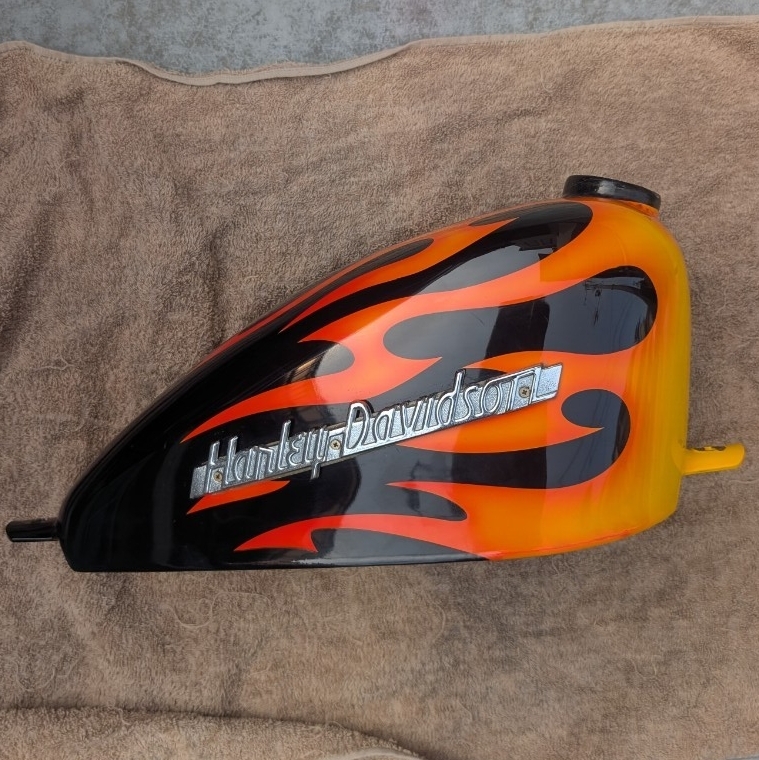 新品】ナロースポーツスタータンク フレイムス ショベル スポーツ
