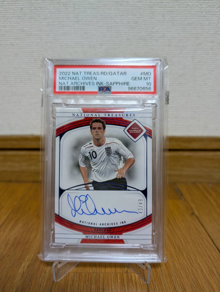 Topps Premier Gold 2003 Michael Owen AUTOGRAPH マイケル