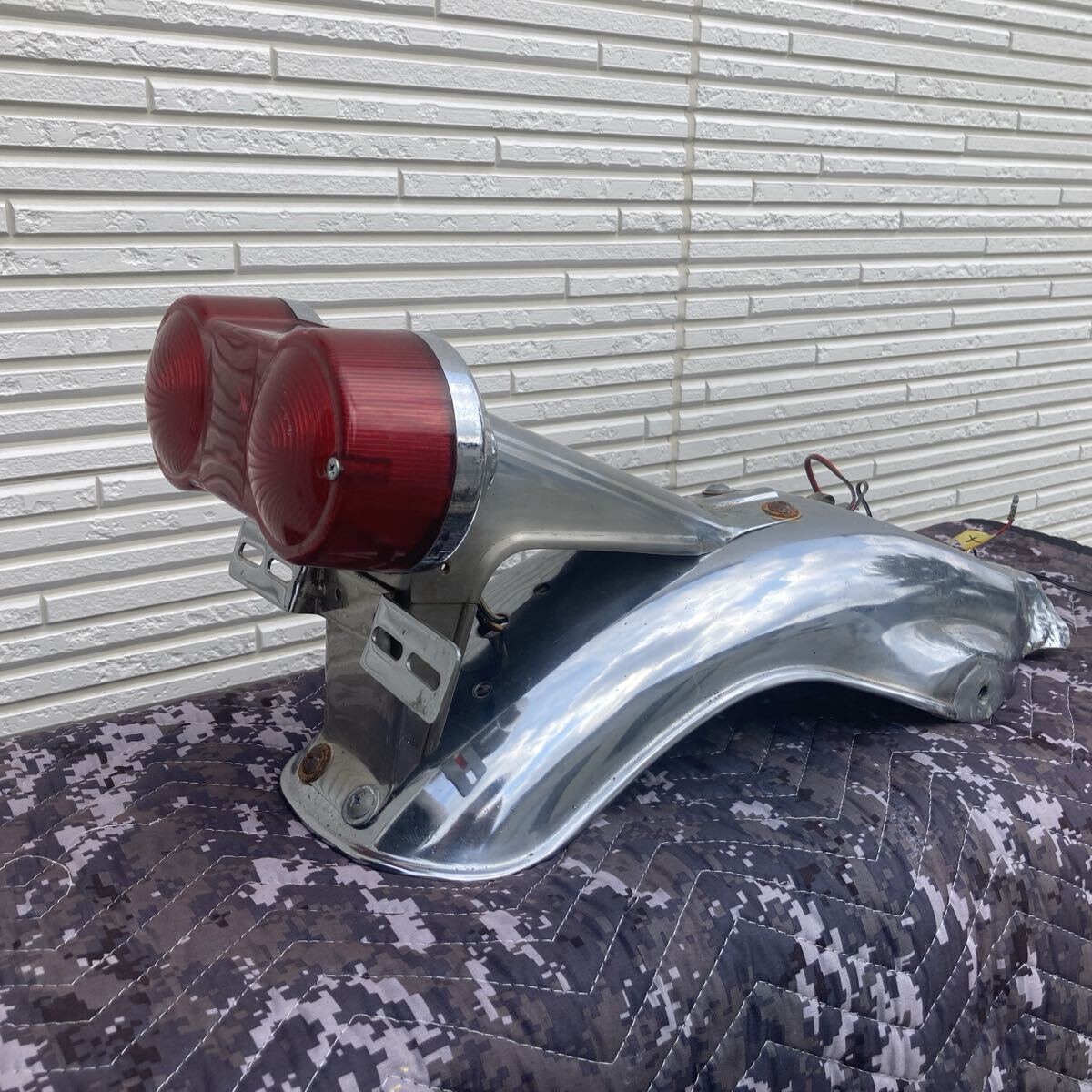 新品】CB250T CB400T ホーク バブ メッキ リヤフェンダー 380 テール