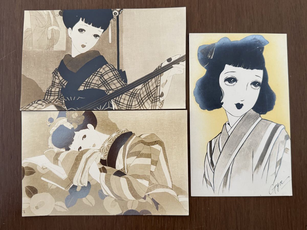 戦前 絵葉書 宝塚少女歌劇団 10枚 全て葦原邦子で、全てに肉筆サイン