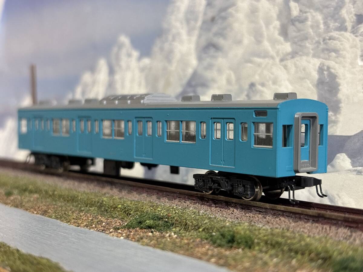 KATO 10-373 201系 京阪神緩行線（現京都・神戸線）スカイブルー色 7両