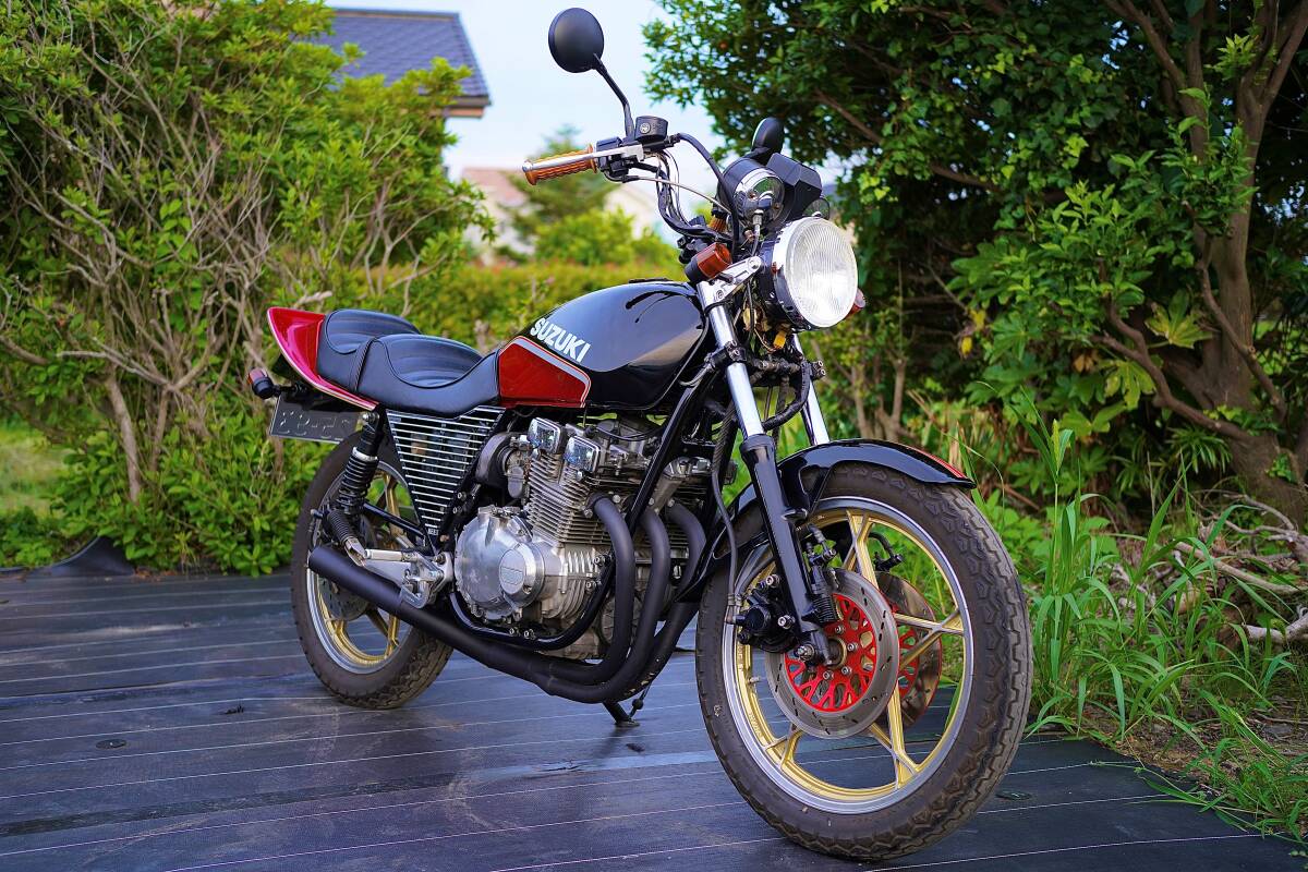 目立った傷や汚れなし】ホーク CB400T 角タンク カスタム 5速キック